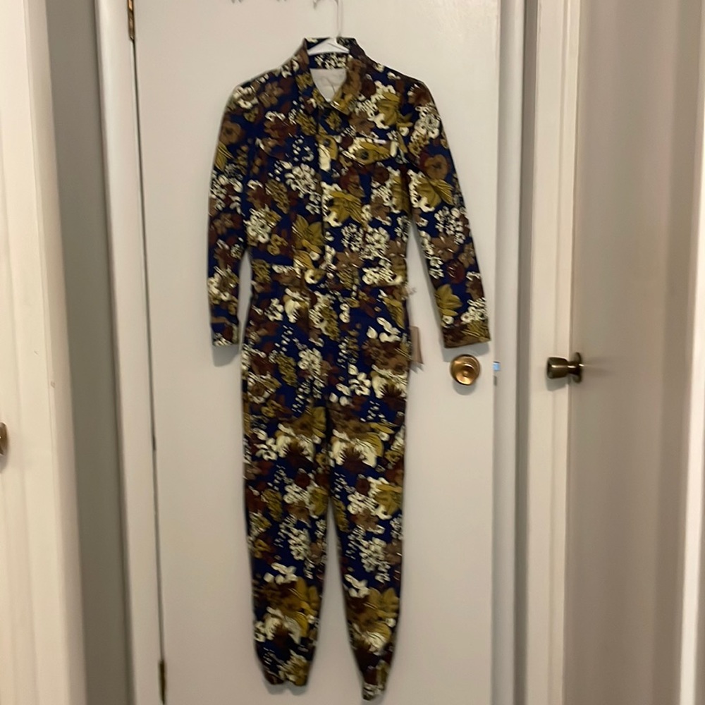 Mother denim jumpsuit